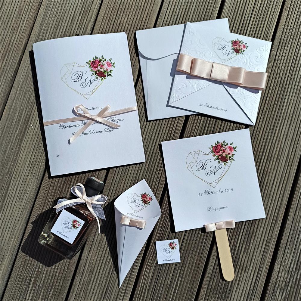 Partecipazioni matrimonio personalizzate // Wedding Lab Desig